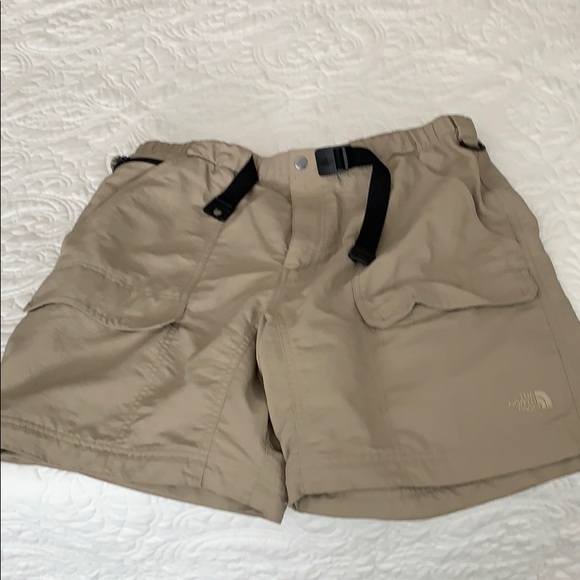 the north face khaki shorts